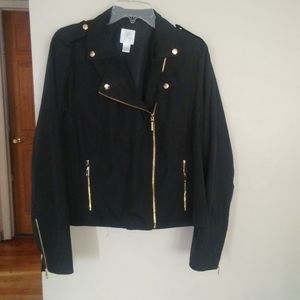 🚫SOLD🚫Black Moto Jacket EUC
